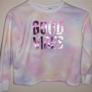PLACE Good Vibes sweater, size 7/8
